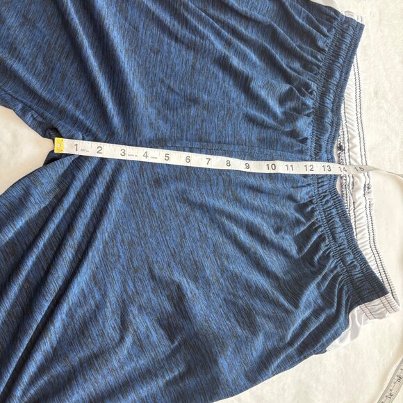 Mens Reset XL Blue & White Athletic Shorts Lightweight With Pockets - Picture 7 of 10